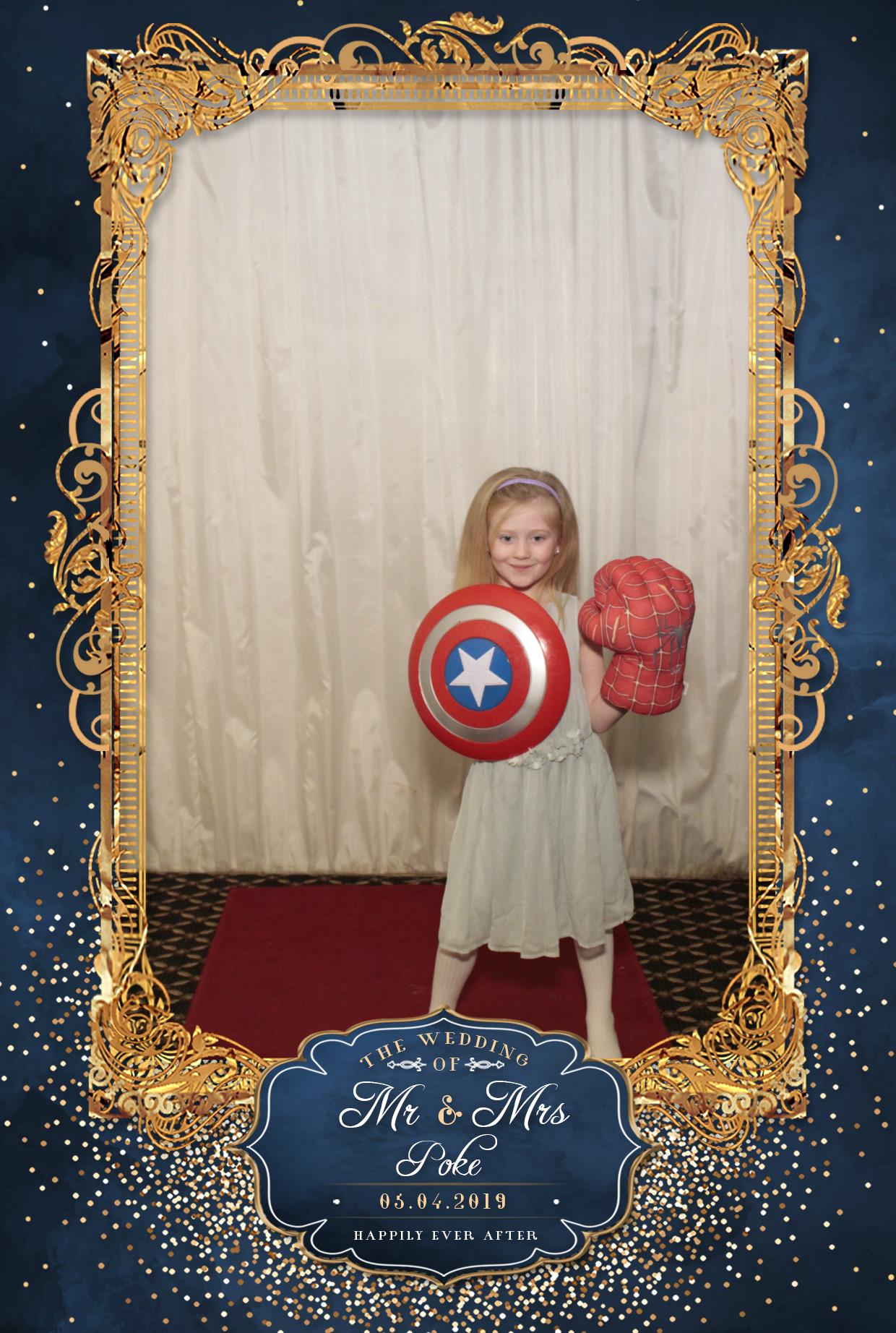 Mr & Mrs Poke | View more photos from the event at gallery.myphotoboothexperience.co.uk/u/MyPhotoBoothExperienceLtd/Mr-Mrs-Poke